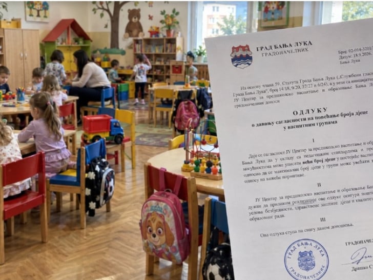 Banjalučki vrtići proširili grupe i prije zvanične saglasnosti grada