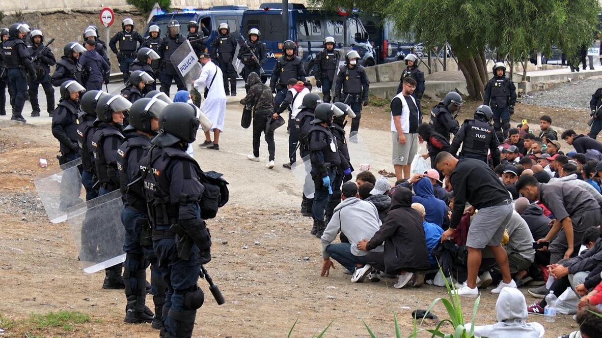 Uklonjen migrantski kamp u Seuti: Španska vojska i policija sklonile oko 3.000 ljudi