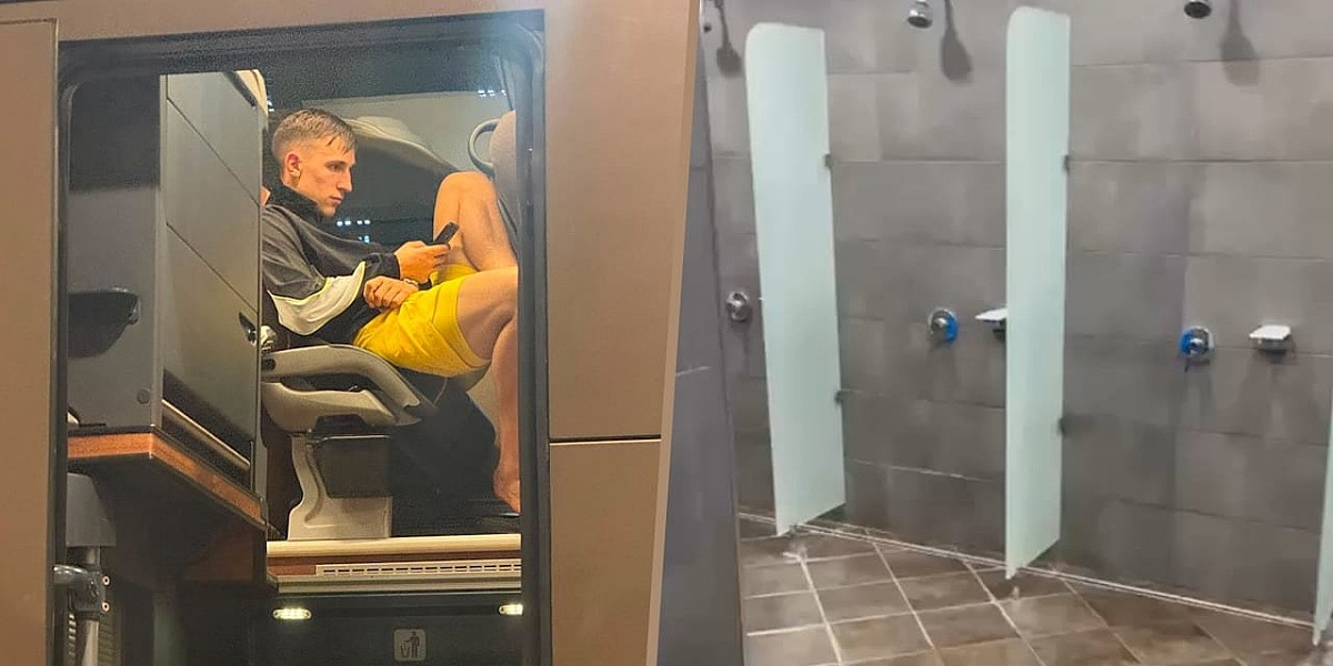 Fudbaleri Borusije Dortmund odbili tuširanje na stadionu u Bakuu