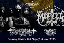Koncert grupe Marduk u Sarajevu: Objavljeni satnica i repertoar