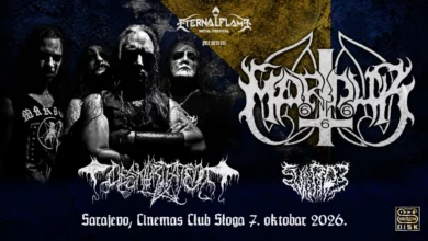 Koncert grupe Marduk u Sarajevu: Objavljeni satnica i repertoar