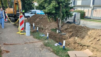 Sanacija vodovodne mreže kod dvorane Obilićevo u Banjaluci