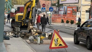 Kopanje u centru Banjaluke: Dva gradilišta otežavaju prolazak pored Gospodske ulice