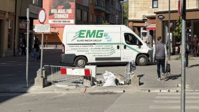 Zašto stubići u Gajevoj ulici ni poslije dva mjeseca nisu u funkciji