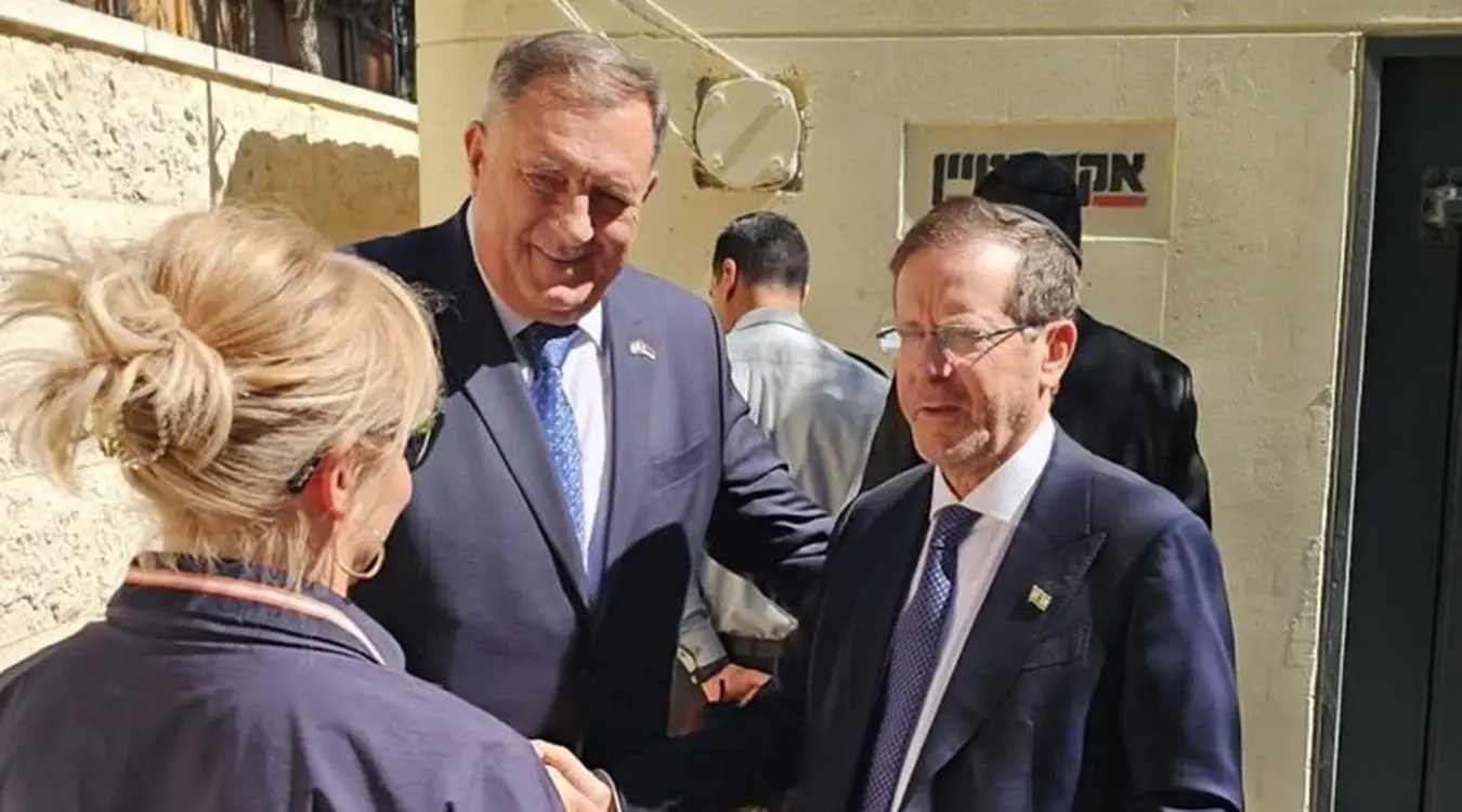 Izraelski predsjednik Isak Hercog uputio čestitku Miloradu Dodiku povodom izbornog uspjeha SNSD-a