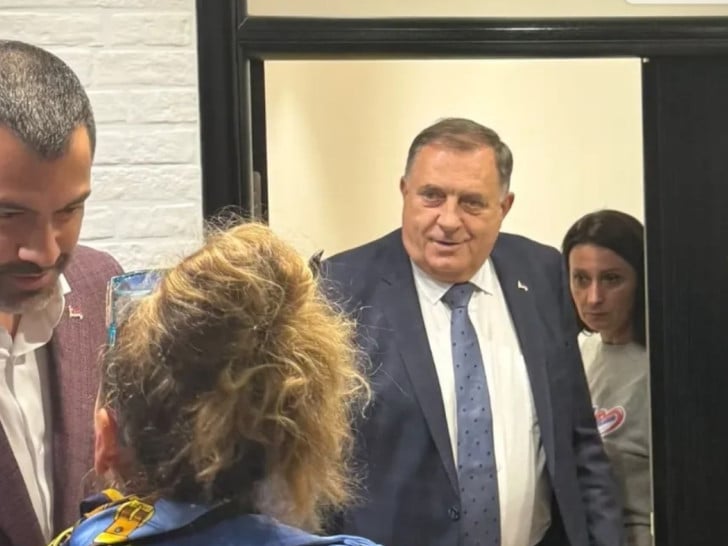 Milorad Dodik u Beogradu prati izborne rezultate