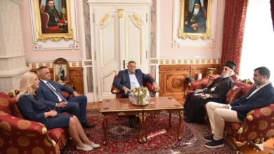 Sastanak rukovodstva SNSD-a sa mitropolitom banjalučkim Jefremom