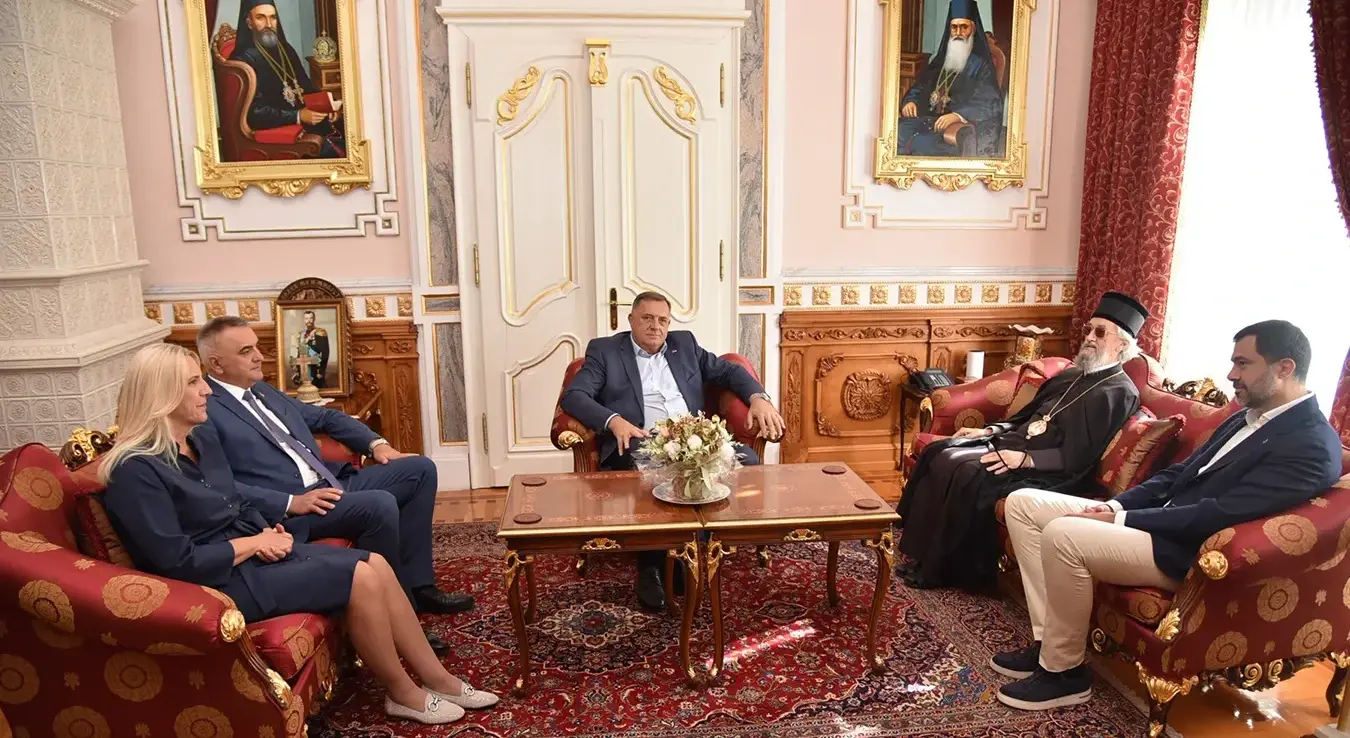 Sastanak rukovodstva SNSD-a sa mitropolitom banjalučkim Jefremom
