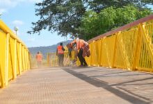 U toku sanacija žute pasarele na Petrićevcu: Za obnovu prelaza 80.000 KM