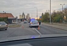 Udes u Bijeljini kod Poljoprivredne škole: Saobraćaj usporen nakon nezgode