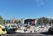 Krenulo asfaltiranje kružnog toka kod „Audi servisa“ u Banjaluci