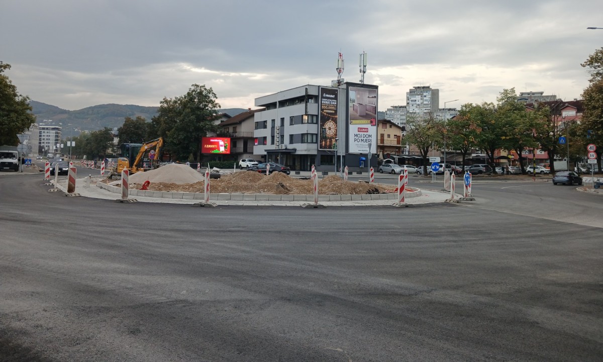 Banjaluka lakše diše: radovi na kružnom toku kod Audi servisa u završnoj fazi