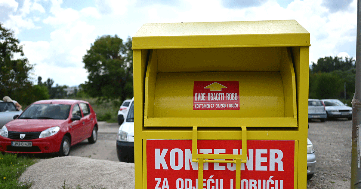 Zašto stradaju kontejneri za tekstil i kako udruženje pomaže ugroženima