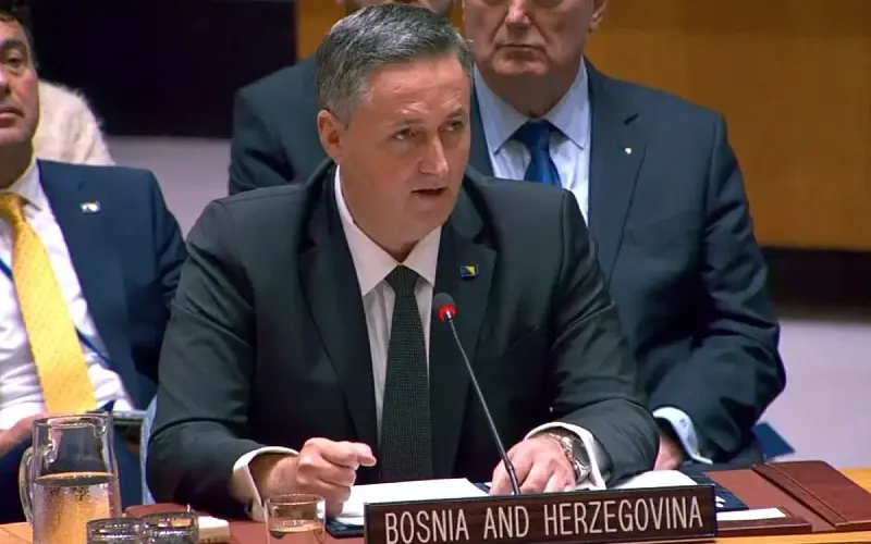 Denis Bećirović u Savjetu bezbjednosti UN optužio Srpsku i Srbiju