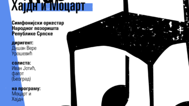 Simfonijski orkestar NPRS izvodi djela Mocarta i Hajdna