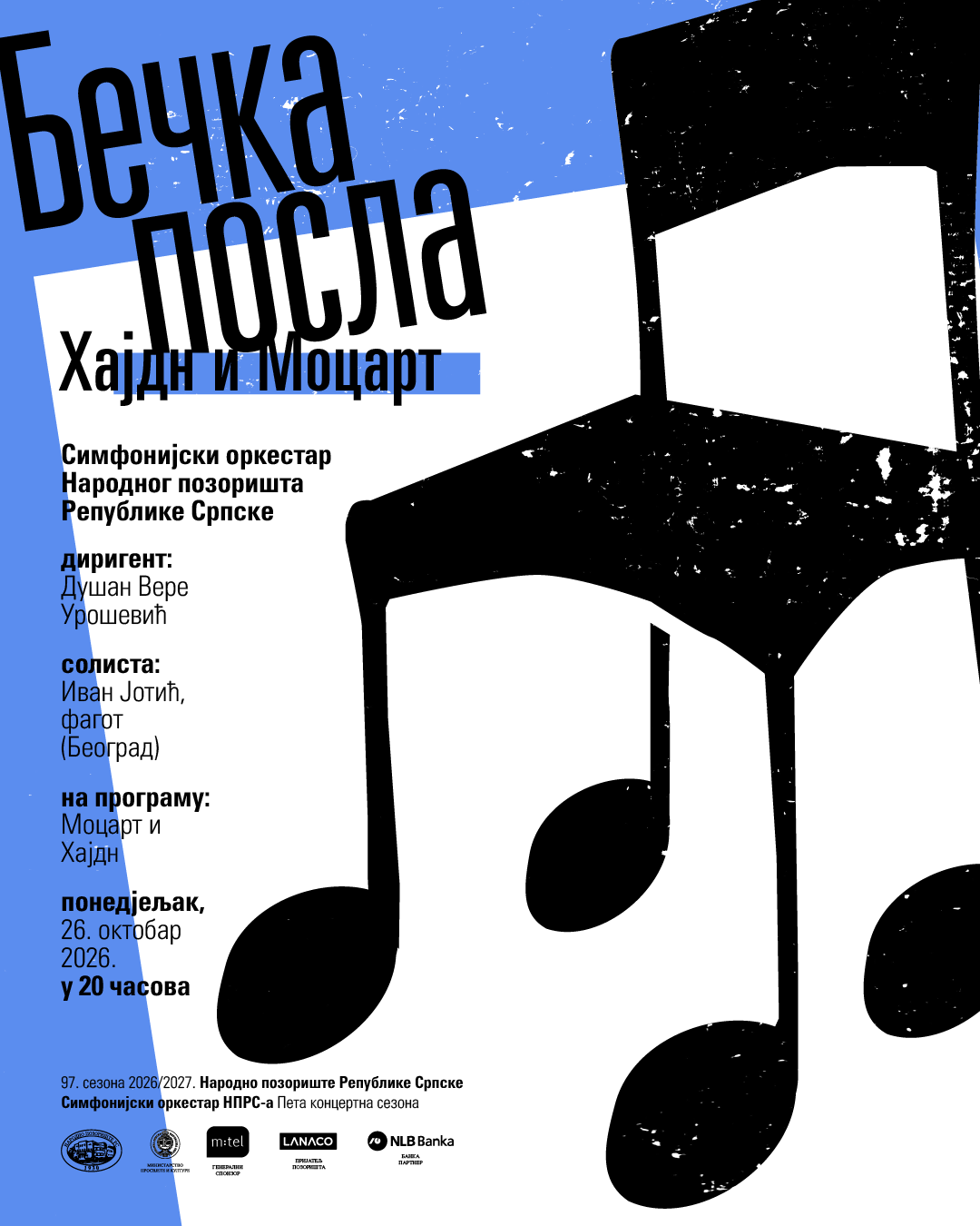 Simfonijski orkestar NPRS izvodi djela Mocarta i Hajdna