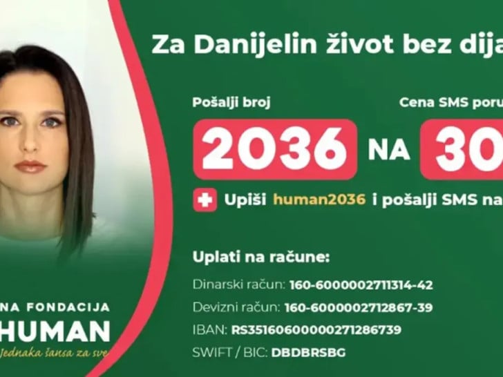 Prikuplja se pomoć za Danijelu Bogdanović: Neophodna sredstva za liječenje