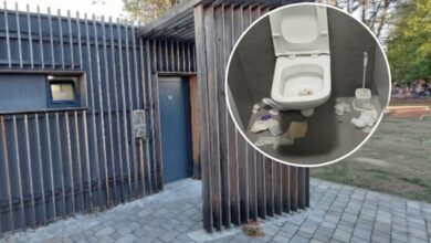 Javni toalet u Parku Mladen Stojanović u zapuštenom stanju