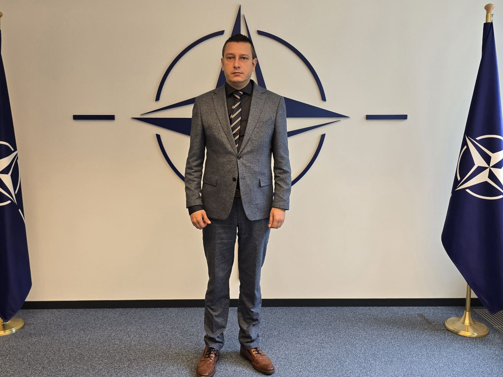 Goganović u Briselu: Podrška saradnji sa NATO savezom bez prejudiciranja članstva
