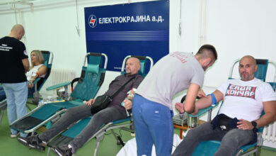 Akcija davanja krvi okupila radnike Elektrokrajine u Banjaluci