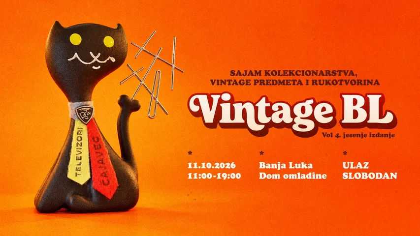 Jesenji Vintage BL sajam okuplja 35 izlagača u Domu omladine