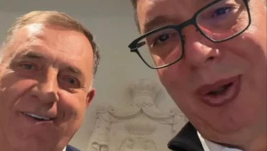 Sastanak u Beogradu: Aleksandar Vučić ugostio Milorada Dodika