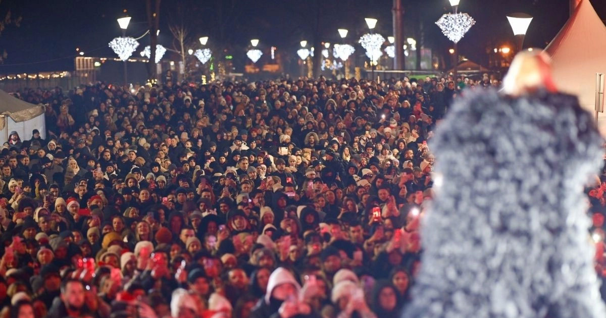 Neda Ukraden na dočeku Nove godine u Banjaluci