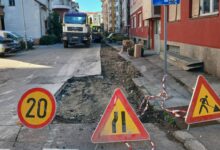 Izgradnja vodovodne mreže u Ulici kralja Alfonsa XIII: Obustavljen saobraćaj i zabranjeno parkiranje