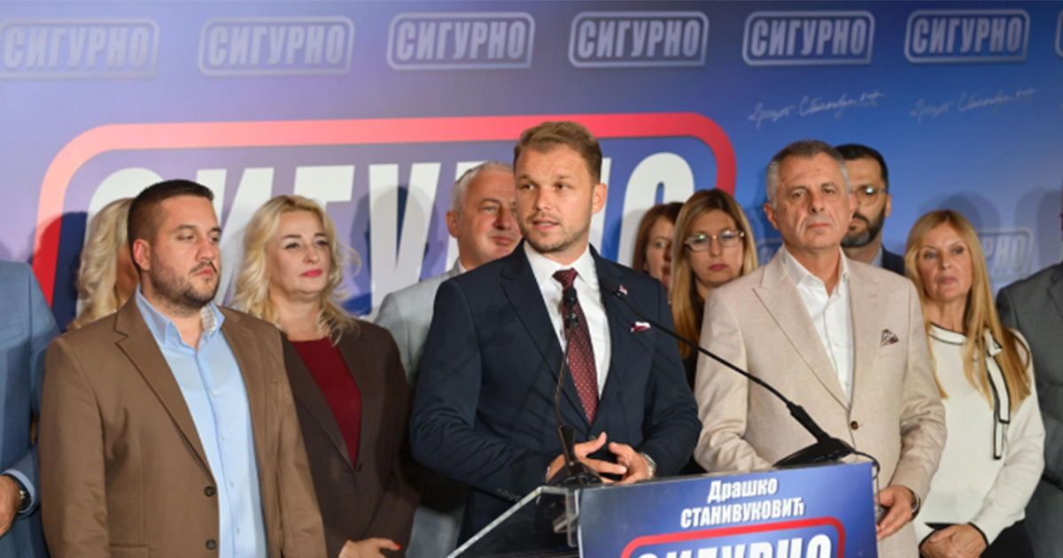 PSS drugi po glasovima za NSRS, Stanivuković ubjedljivo prvi među kandidatima