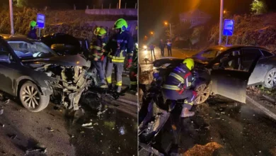 Težak sudar u Saračici, na terenu bili i banjalučki vatrogasci