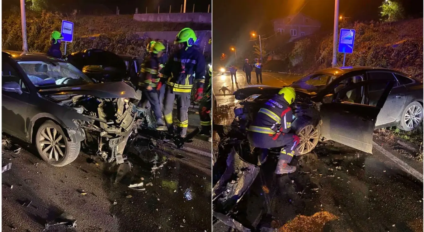 Težak sudar u Saračici, na terenu bili i banjalučki vatrogasci