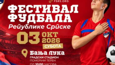 Veliki omladinski festival fudbala u Banjaluci okuplja nade Srpske