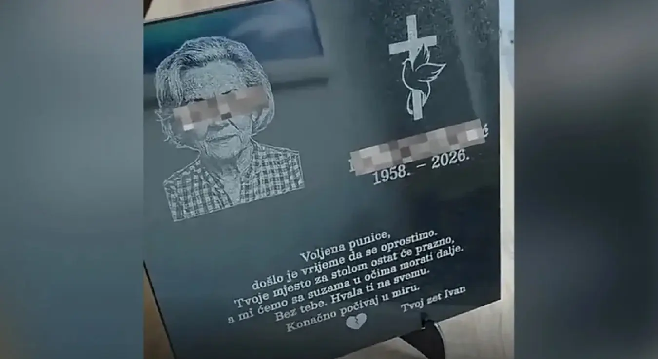 Nadgrobna ploča za taštu: Zet poslao spomenik na adresu žive žene