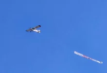 Transparent Vlade Đajića na nebu iznad Banjaluke