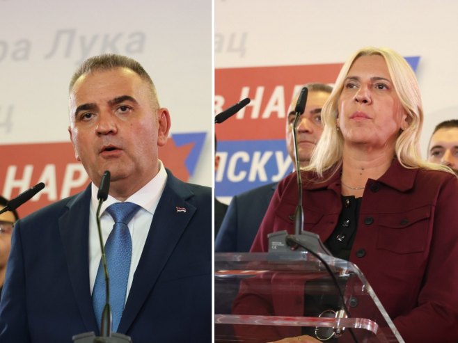 Preliminarni rezultati CIK-a: Minić i Cvijanovićeva uvjerljivo vode