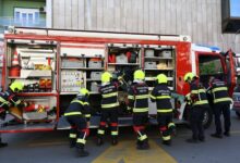 Banjalučki vatrogasci gasili požar na kući i spasavali povrijeđenog na Laušu