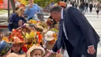 Dodik u šetnji Banjalukom: Djeca su razlog pobjede Republike Srpske