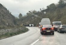 Saobraćajna nezgoda kod Bočca usporila kretanje vozila