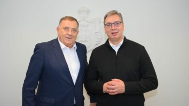 Dodik pozvao na podršku Vučiću: Za Republiku Srpsku nema drugog izbora