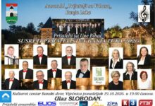 Prijatelji sa Vrbasa priređuju koncert u Banskom dvoru