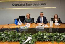 Podrška zelenim investicijama: EBRD i UniCredit banka obezbijedili devet miliona evra