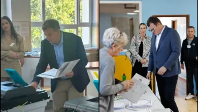Božović i Vukanović iskoristili biračko pravo