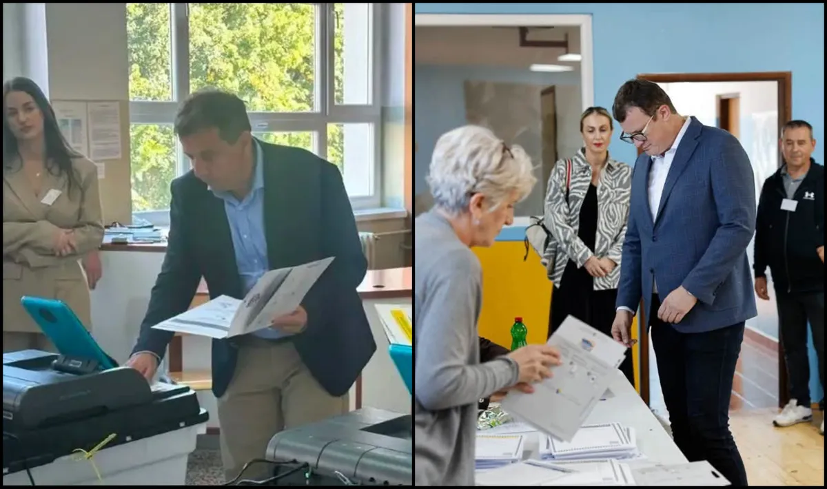 Božović i Vukanović iskoristili biračko pravo
