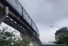 Prevrnuo se kran i pao pred voz u Sao Paulu