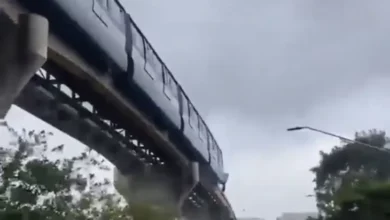 Prevrnuo se kran i pao pred voz u Sao Paulu