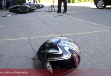 Sudar kod Glamočana: povrijeđen motociklista