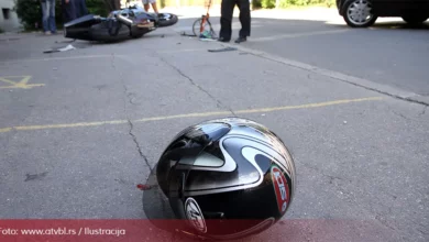 Sudar kod Glamočana: povrijeđen motociklista