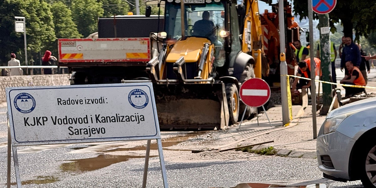 Najavljeni radovi na vodovodnoj mreži: Više ulica u Sarajevu tri dana bez vode