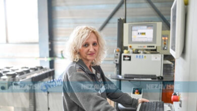 Banjalučanka Radislavka Novaković uspješna za savremenom mašinom u proizvodnji