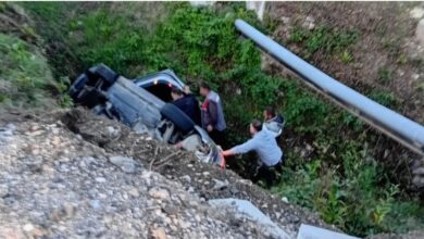 Nezgoda na putu ka Čelincu: Automobil sletio u kanal kod Zelenog Vira